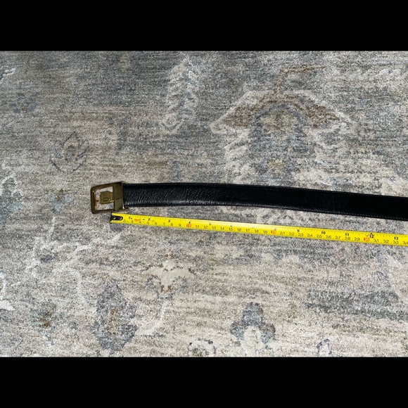 Bemis genuine leather black belt - Picture 14 of 15